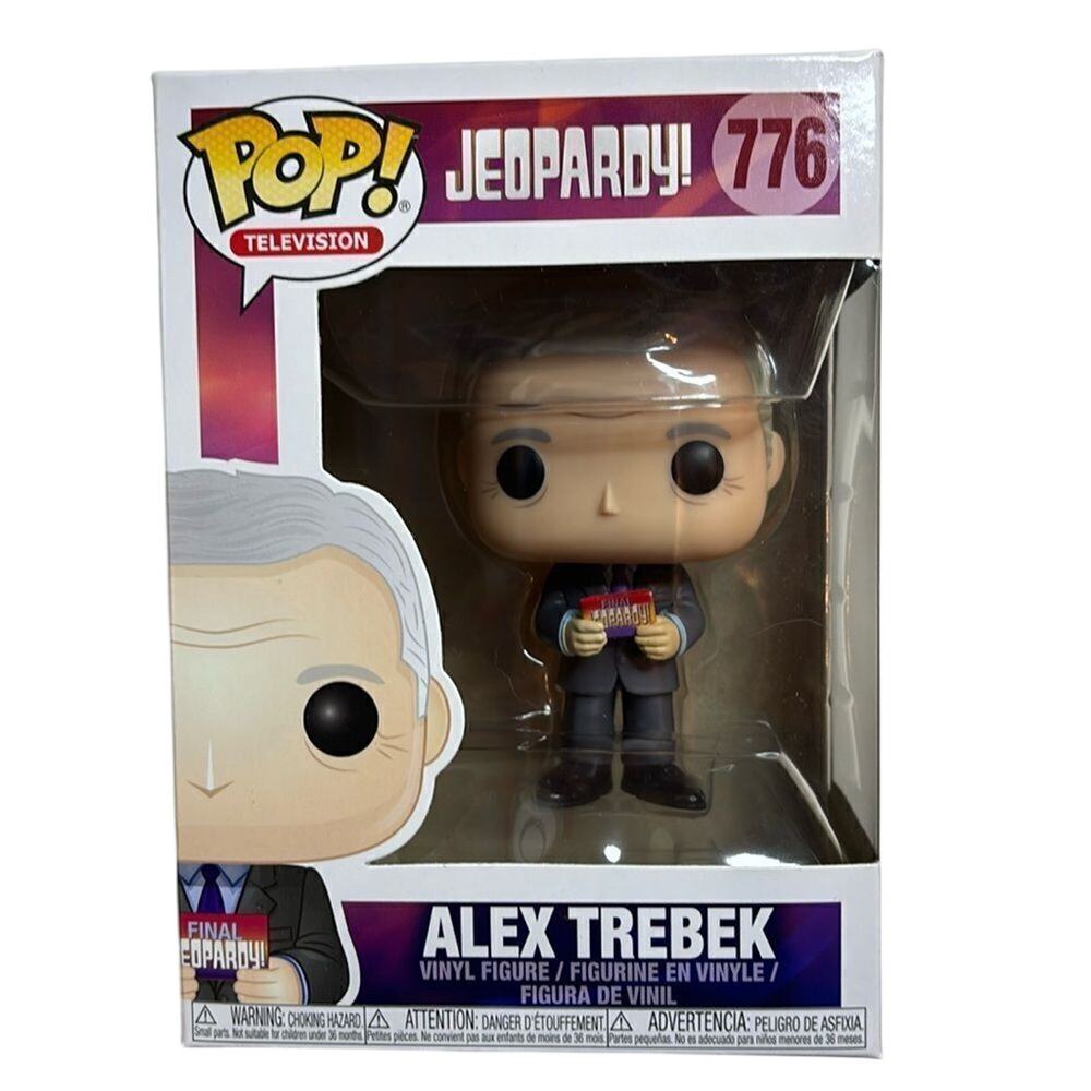 NIB Funko POP! Television Jeopardy’s Alex Trebek Collectible Vinyl Figure